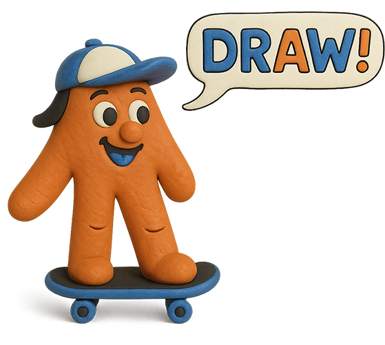 Draw character